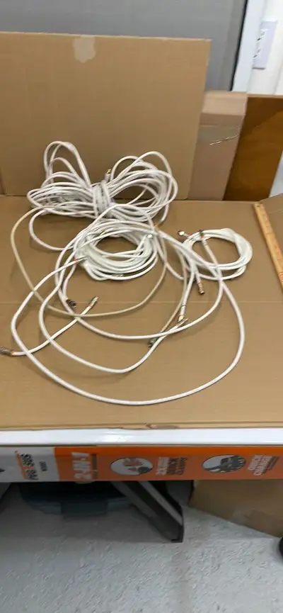 Coaxial cables with connectors at each end, View more