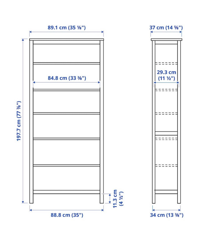 Ikea Bookcase in Bookcases & Shelving Units in Calgary - Image 3