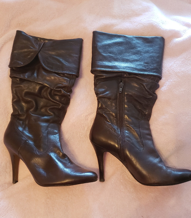 ALDO mid calf high heel boots sz 38 in Women's - Shoes in Edmonton