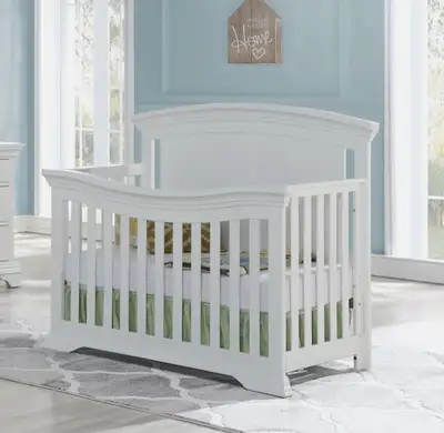 Harriet Bee Deon Crib – White, View more