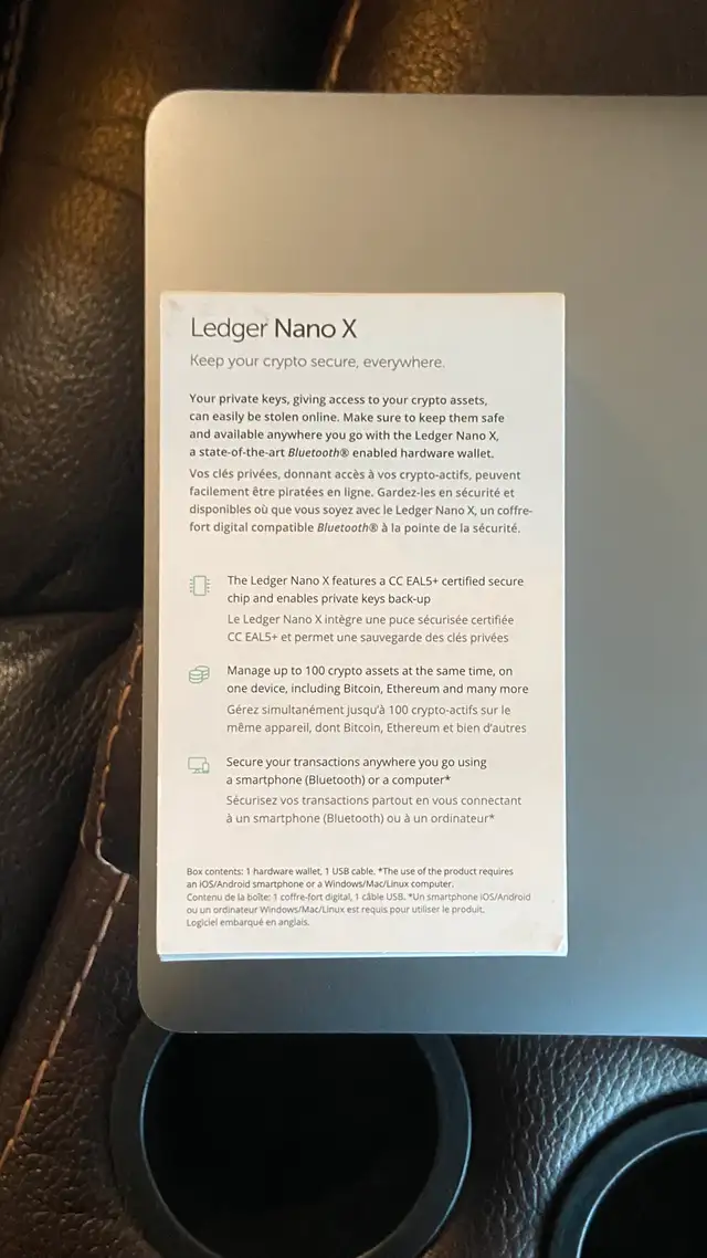 Ledger Nano X63009267371649121