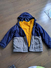 Boys Winter Jacket - 2 layer, Medium Size 8, age 7+