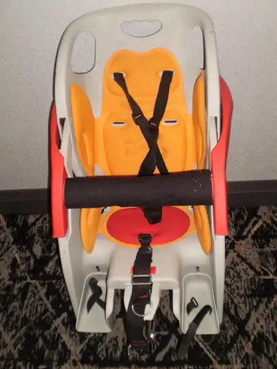 CoPilot Limo Child Bike Seat WITH Attached Rack, View more