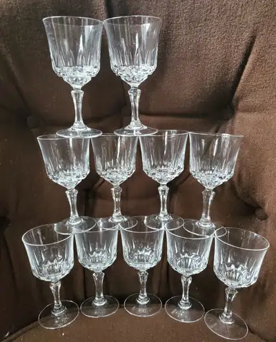 Vintage Crystal Stemware (Glasses), View more