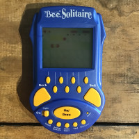 Bee Solitaire handheld electronic game