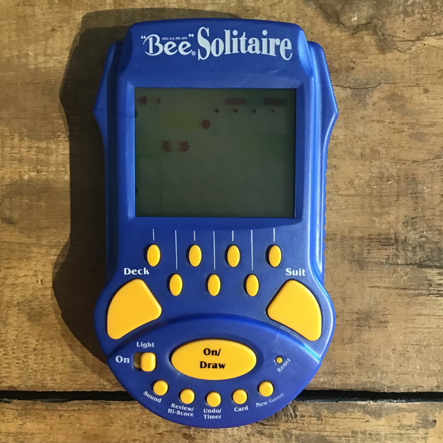 Bee Solitaire handheld electronic game in Toys & Games in Woodstock