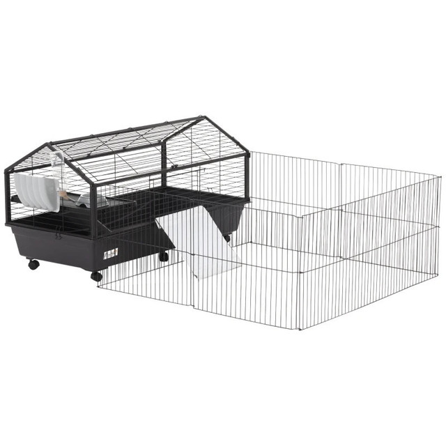 Metal Small Animal Cage, Rabbit Cage for Guinea Pig Chinchilla H in Accessories in Markham / York Region - Image 2