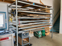 Steel Rack for Plywood/Sheeting/Lumber/Scrap