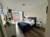 Master bedroom with en suite in shared apartment for rent