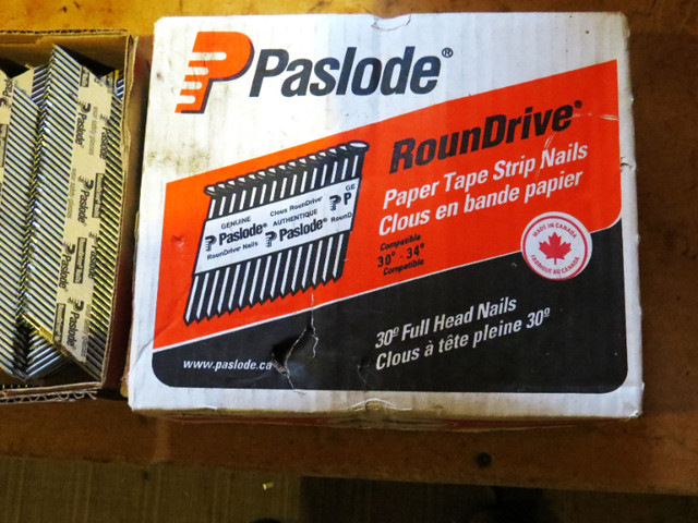 PASLODE ROUND DRIVE, SHANK STRIP NAILLS in Power Tools in Norfolk County - Image 3
