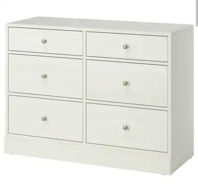 New ikea HAVSTA commode, 6-drawer dresser, white, View more