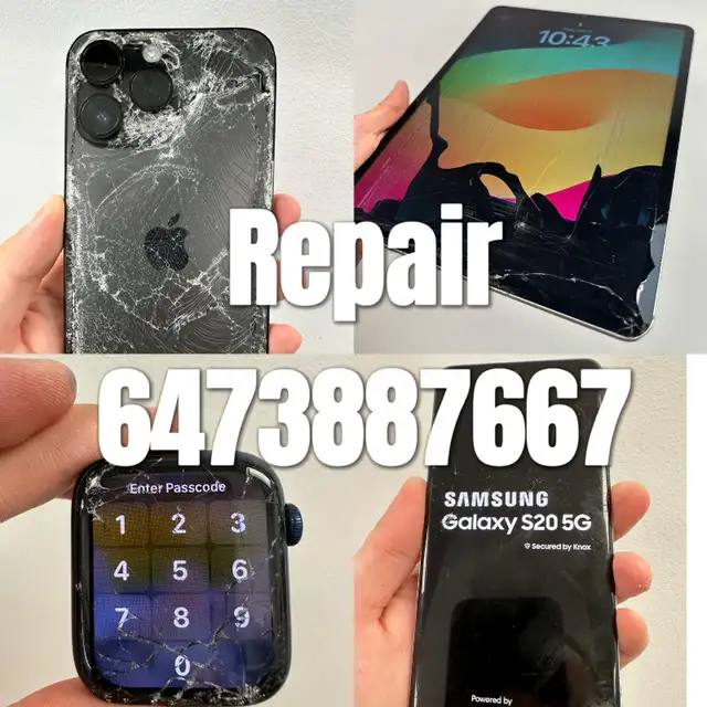 ⭕Phone repair⭕iPhone SAMSUNG iPad iWatch Google MacBook + more in Cell Phone Services in City of Toronto - Image 2