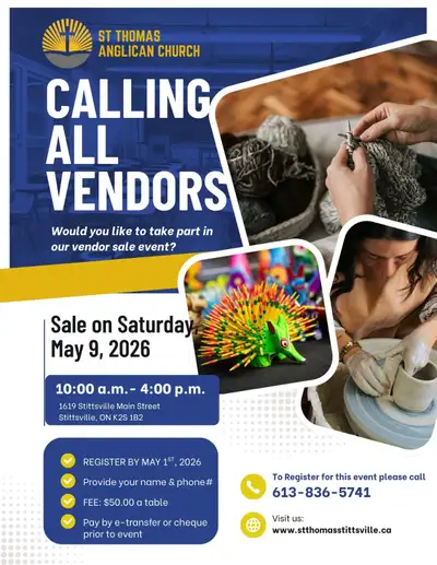 Calling all Vendors!, View more