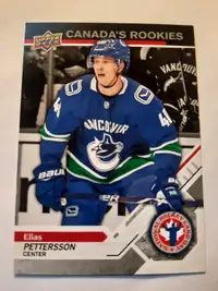 Elias Pettersson 2019 Upper Deck National Hockey Card Day Canada
