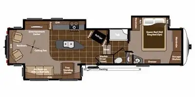 2013 Big Sky Montana  in RVs & Motorhomes in Regina - Image 3