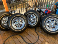 1960 s CRAGAR 14 inch wheels