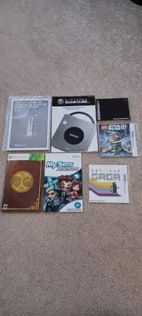Video game manuals (Various)