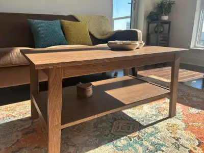 IKEA LUNNARP Coffee Table – Brown, View more