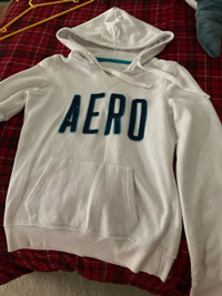 AERO white hoodie