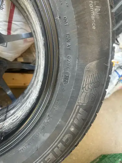 Tires it was used on toyota grand highlander . Used Winter Michelin winter tire. Brand new One winte...
