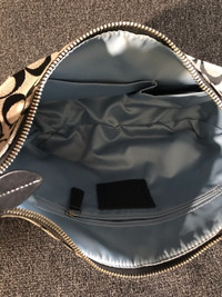 Black/Grey Coach purse 