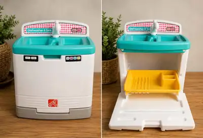 VINTAGE STEP 2 DISHWASHER AND SINK, View more