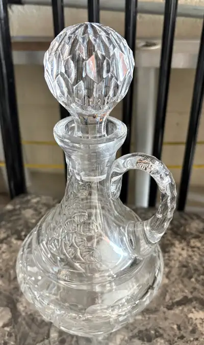 Cut Pinwheel Crystal Decanter, View more