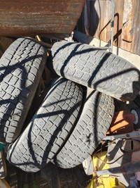 Chevrolet truck Studded Winter tires on Rims 5 bolt pattern