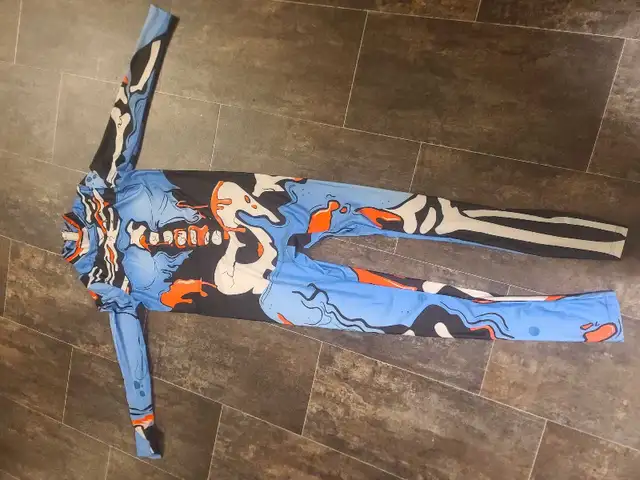 skeleton morph suit halloween costume