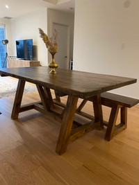 Dining tables , Rustic, robust and reclaimed 