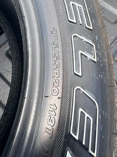 Brand new tires, Bought a new Dodge Ram and didn’t like the tires