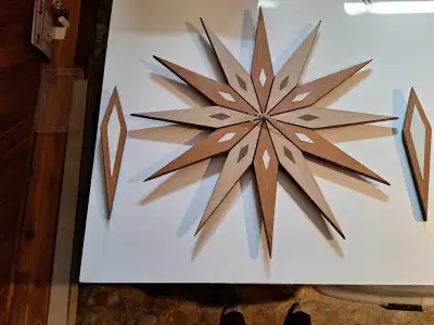 Hand-Crafted Wood Wall Clock, View more