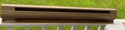 50 Inch, Brown Baseboard Heater: Works, View more