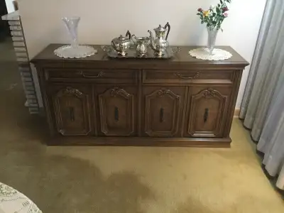 Solid Wood Low Sideboard, View more