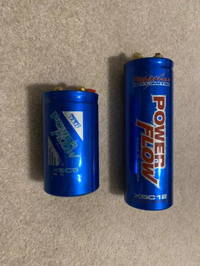 *REDUCED* Phoenix Gold stiffening capacitors. Supply a constant 14.4volt charge to your audio amplif...