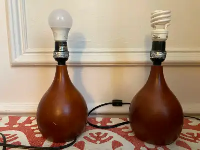 wooden table lamps, View more