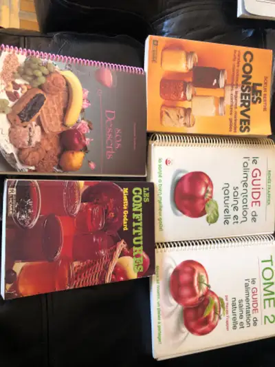 Livre(5) les conserves, les confitures, guide de l’alimentation, View more