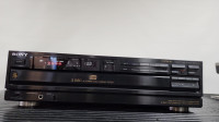 Sony CDP-C700 CD Player 5 Disc Changer Remote Optical Out