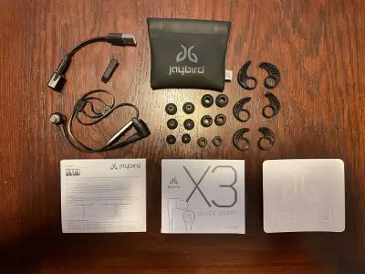 Selling Jaybird X3 wireless earbuds. They still work extremely well, but I am selling because I got...
