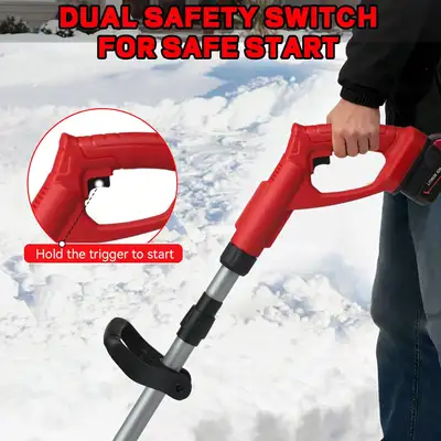 FAULTY Cordless Snow Shovel Compatible with Milwaukee M18 18V Ba, View more