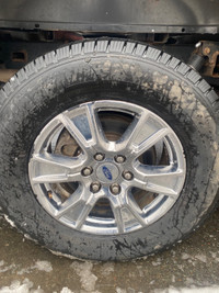 4 18” Ford F150 rims and tires
