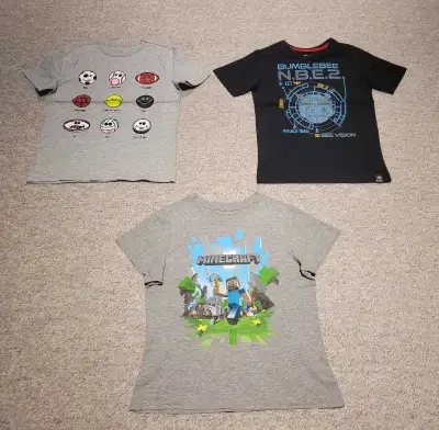 3 T-shirts (T 8), View more