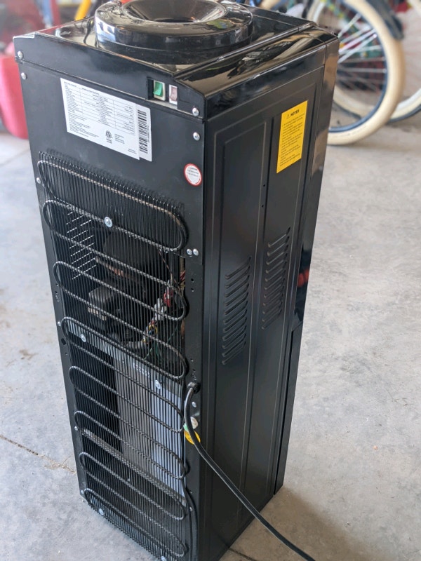 Honeywell Freestanding Hot and Cold Water Cooler Dispenser Black