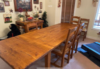 French Farmhouse dining table set