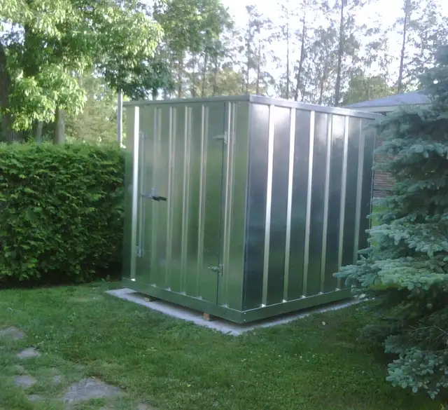 KWIK-STOR STORAGE CONTAINERS AND SHEDS. AFFORDABLE, SECURE SHEDS in Outdoor Tools & Storage in Timmins - Image 9