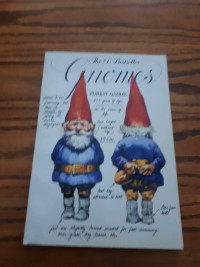 Gnomes Book by Wil Huygen - illustrated by Rien Pourtvliet Book