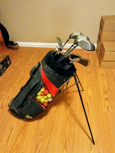 Golf Club Set with Stand Bag, View more