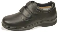 Aetrex Ambulator Conform Men's Velcro - Black shoes