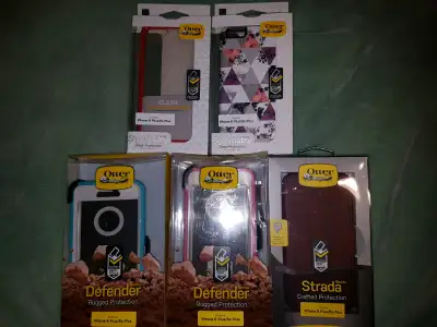 NEW OTTERBOX IPHONE 6 PLUS 6S+ ,7+  & 8+ CASES $45 EACH, View more