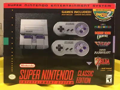 - SNES Classic - Super Nintendo Classic +MINT+ GAMES ADDED, View more